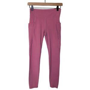 Athleta Girl Leggings Pants High-rise Side Pockets Size: XL/ 14